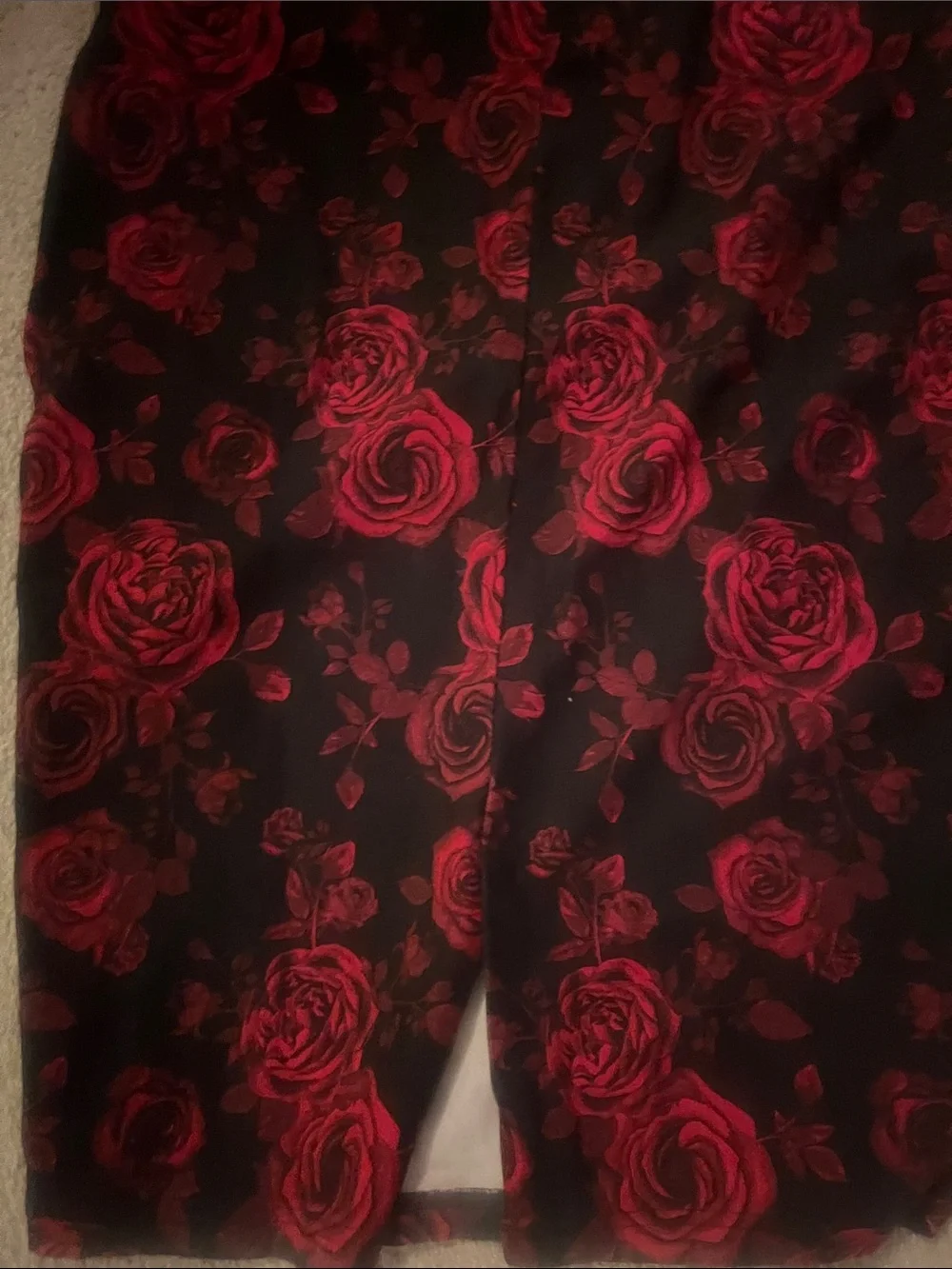 Torrid Skirt with Red Rose Print - Picture 4 of 4